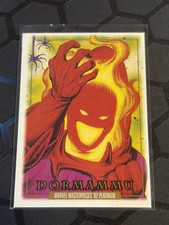 2024 SkyBox Marvel Masterpieces 92 Platinum Dormammu #27 Leather