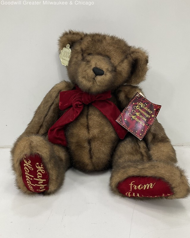 Dan Dee Collectors Choice 100th Anniversary Holiday Bear From Illinois