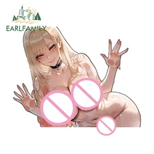 EARLFAMILY 5.1" Makima Car Sticker Hood Caravan PVC Trolley Artistic Truck Decal