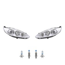 Faros + Osram Night Breaker Laser Compatibles Con Ford Fiesta 08 08-12 Set L R