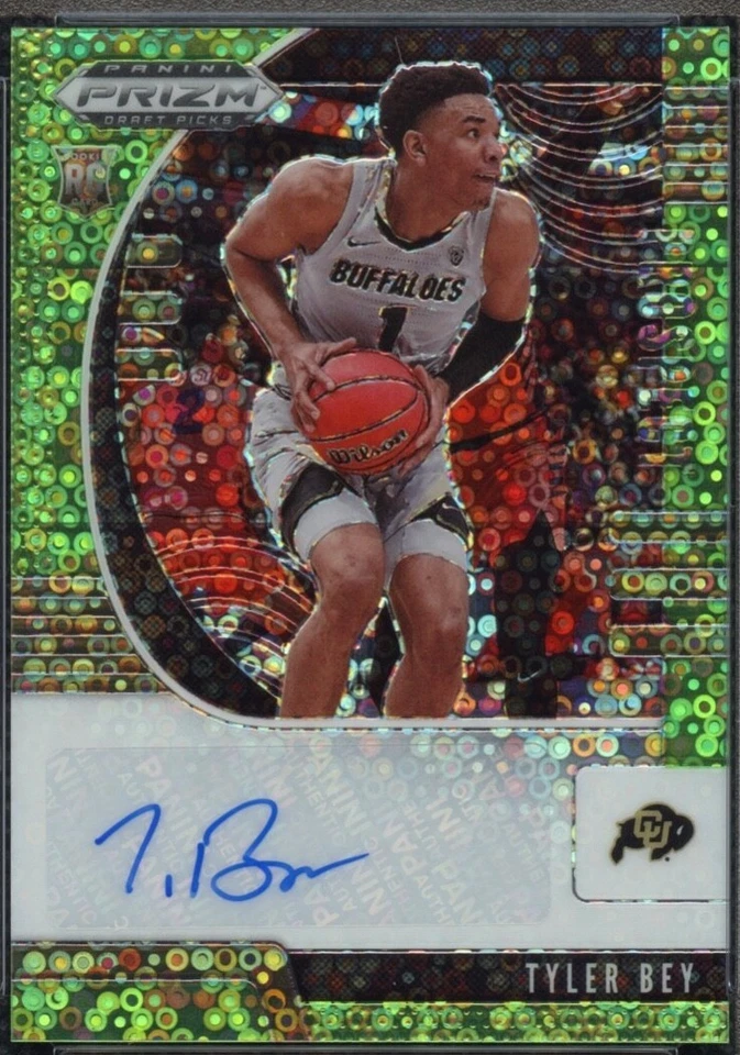 Neon Green Fast Break Prizm