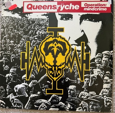 Queensrÿche - Operation: Mindcrime Vinyl 1988 press Metallica