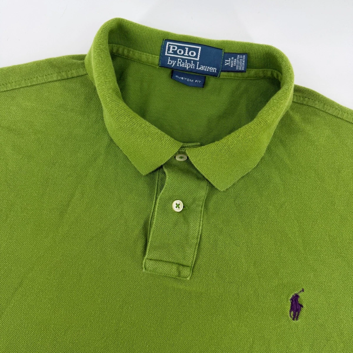 Polo Ralph Lauren Green Size XL Polos for Men for sale | eBay
