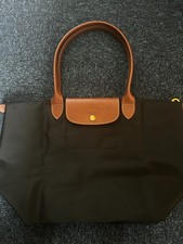 Longchamp Le Pliage Large Black Tote Bag