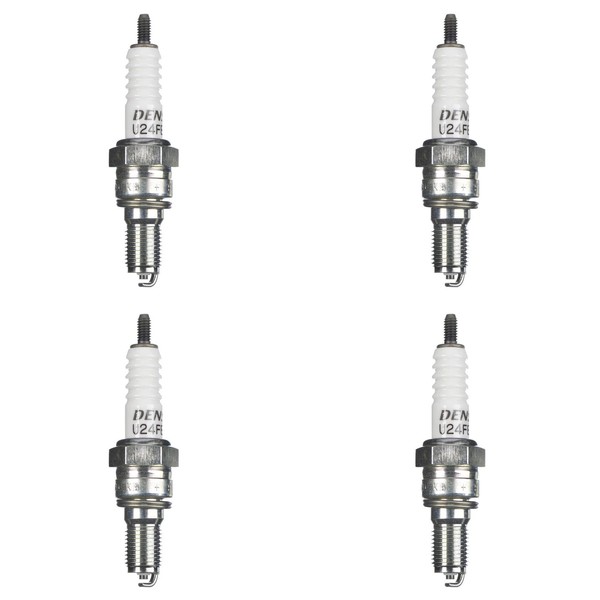 Denso ZüNdkerze U24FER9 4Er Set (FüR: Honda VT 125 C Shadow JC31 01-08 )-image