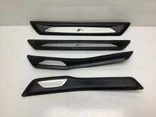 BMW 3 SERIES F31 F30 M SPORT TRIM KICK PLATE COVER SILL SET FRONT REAR 7263313