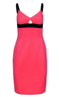 Milly Pink Strapless Bodycon Dress Cocktail NWT size 10