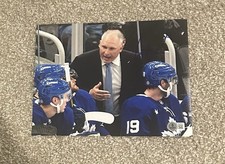 CRAIG BERUBE Signed Autograph 8x10 Photo TORONTO MAPLE LEAFS BAS BECKETT