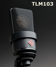 TLM 103 Neumann Microfono Nichel a Condensatore a Diaframma Grande con Supporto Shock Nuovo
