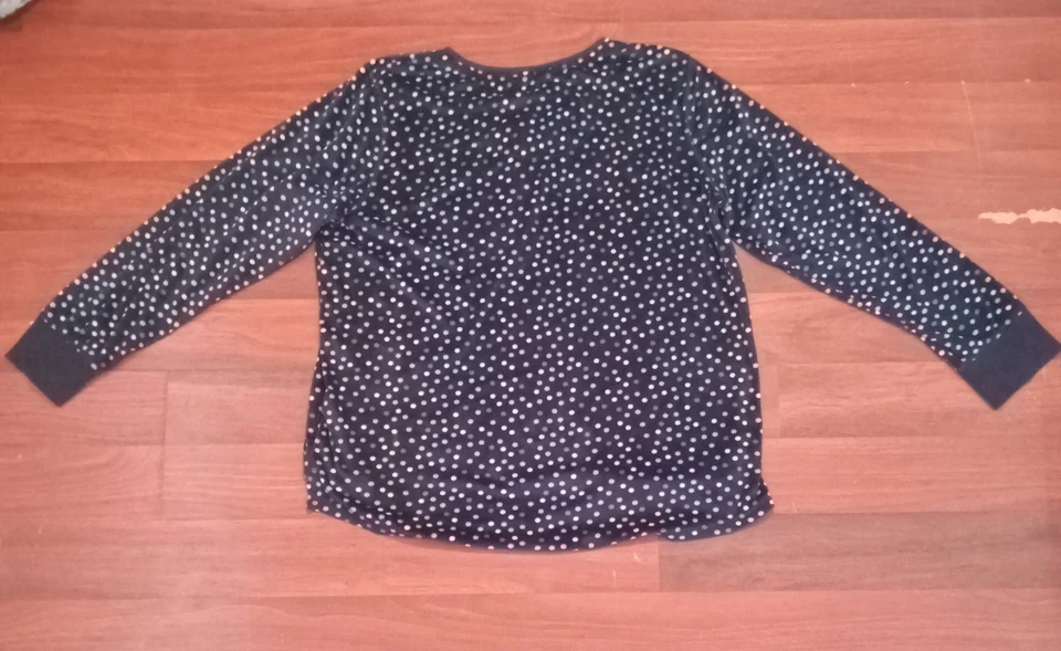 Juego de pijama azul a lunares Nautica XL para mujer Foto 3 de 4