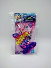 Disneys Encanto 2 Butterfly BFF Popper Necklaces w/ Charms gift Claires NWT