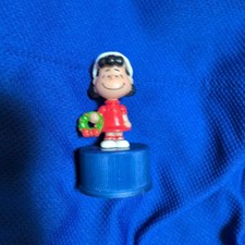 Snoopy Peanuts Figure Pepsi plastic bottle lucy