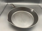 WAGNER Sidney O. Cast Iron Skillet #8, "C"  Heat Ring, Arc Logo, Circa 1895-1920