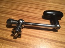 Fresh Look Garcia Mitchell manico 488, 486+ cromato con manopola NERA USATO - BELLO