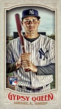2016 Topps Gypsy Queen #72 Gary Sanchez Mini Box Variations
