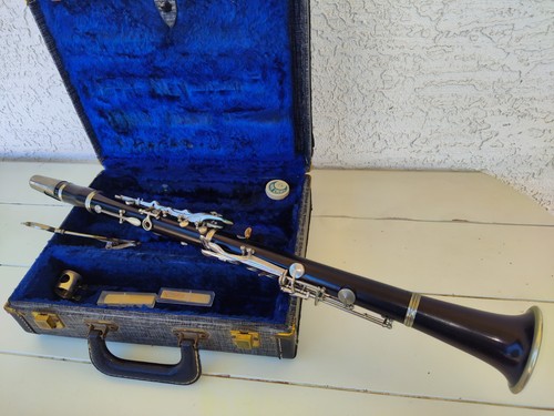 Vintage Henri Leduc Clarinet, With case, NICE!  - Picture 21 of 24