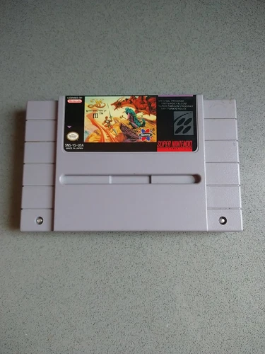 Ys III: Wanderers From Ys - Super Nintendo SNES - Authentic Working Cartridge🗡️
