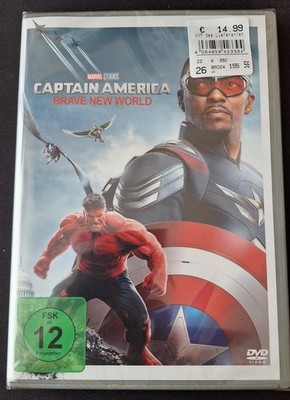 DVD Marvel - Captain America: Brave New World - NEU & OVP In Folie 