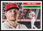 2023 Topps Archives Mike Trout #1 BASEBALL CARD Los Angeles Angels