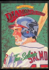 1994 Donruss Diamond Kings Tim Salmon California Angels #DK-4
