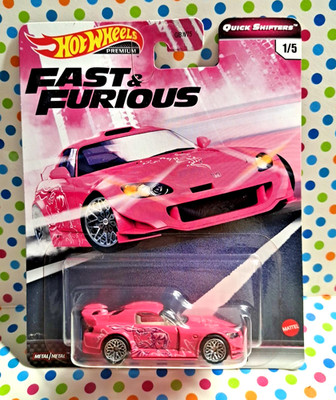 Hot Wheels Honda S2000 ピンク HOT WHEELS PREMIUM FAST & FURIOUS QUICK SHIFTERS HONDA S2000 NEW