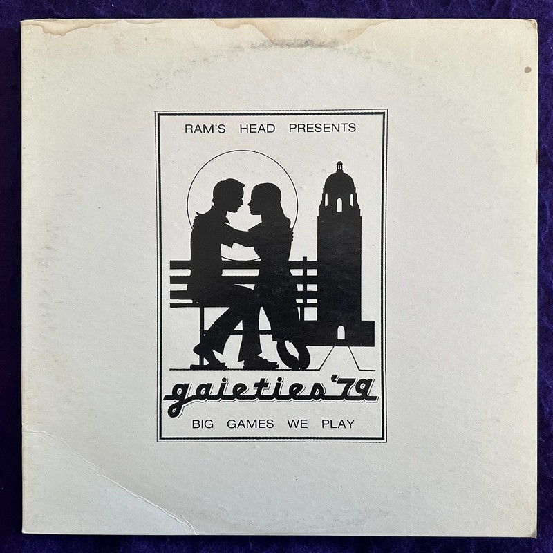 GAIETIES '79 Big Games We Play LP PRIVATE Jazzy Musical RARE Ram's Head NM