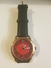 Casual Roman Numerals Ladies Leather Watch
