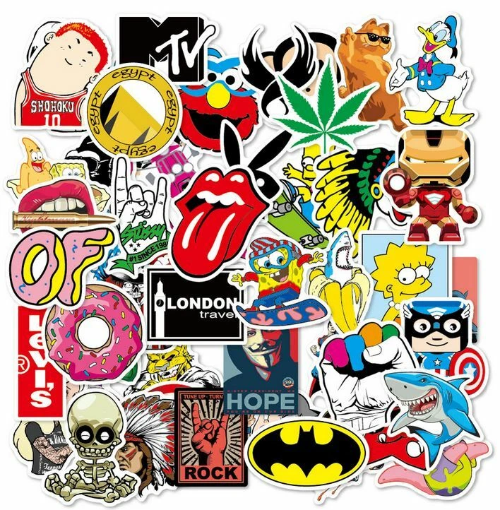 Beyong Skateboard Stickers for Adults Pack, Punk Hippie Sticker for Laptop  Luggage Water Bottles … - Decals, Stickers & Vinyl Art - Montebello,  California, Facebook Marketplace