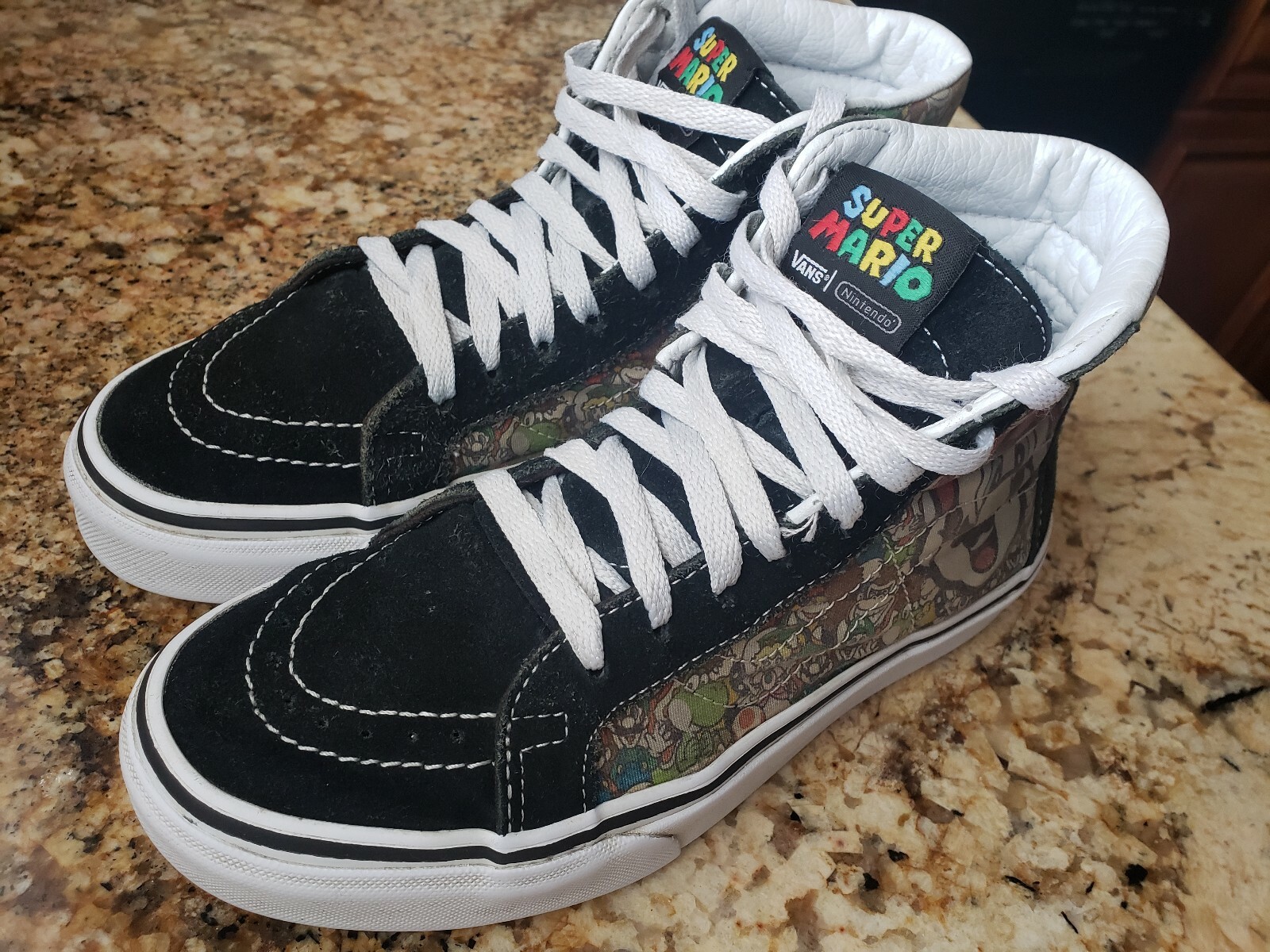 super mario brothers vans