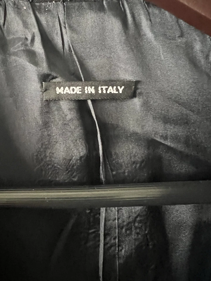 VESTIMENTA (made in Italy) men's Black Jacket Size 54 Or 44 US - Image 3 of 4