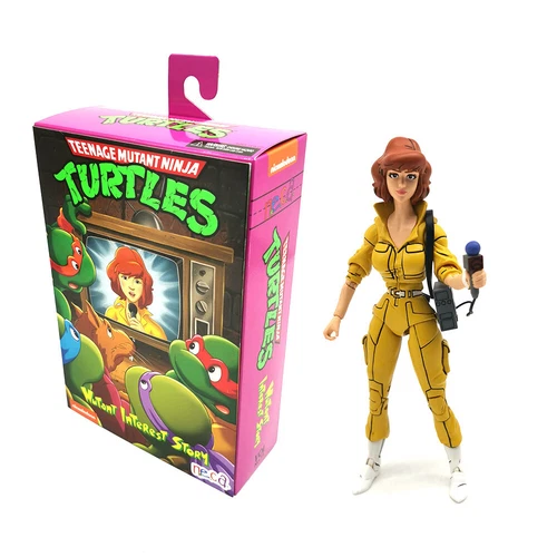 NECA April O'Neil Ultimate Teenage Mutant Ninja Turtles 18 cm große Action-Figur - Picture 16 of 17