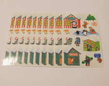 Mrs. Grossman's Stickers Lot of 10 Sheets Santa's Village 2013 Scrapbooking