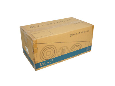 Wharfedale EVO 4.CS 2-Wege Center-Lautsprecher Speaker Boxen Holz Weiß