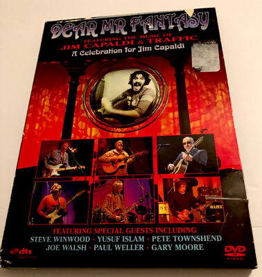 Dear Mr. Fantasy: A Celebration for Jim Capaldi Traffic DVD 2007 No Scratches
