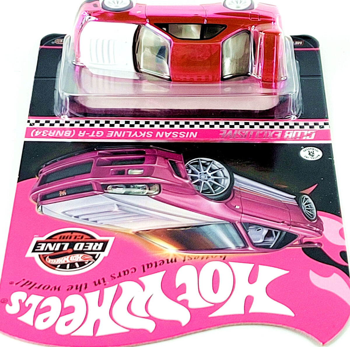 Hot Wheels RLC Exclusive Nissan Skyline GT-R BNR34 🟪 Pink Hot Wheels RLC Exclusive Nissan Skyline GT-R BNR34 🟪 Pink