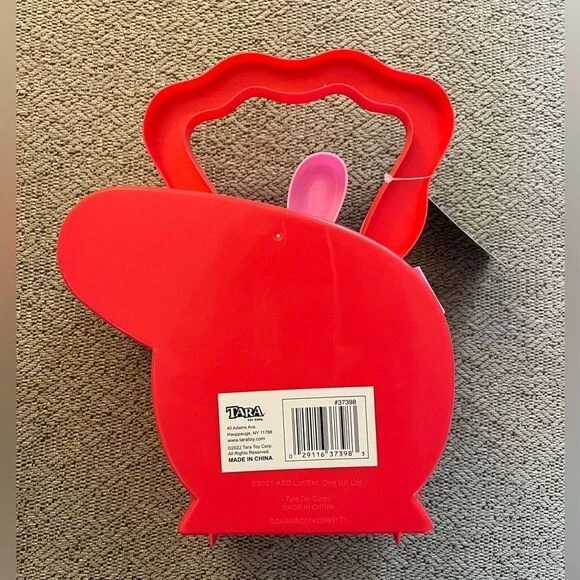 Peppa Pig 粉色角色午餐盒容器儿童储物盒带手柄 — 第 3/4 张图片