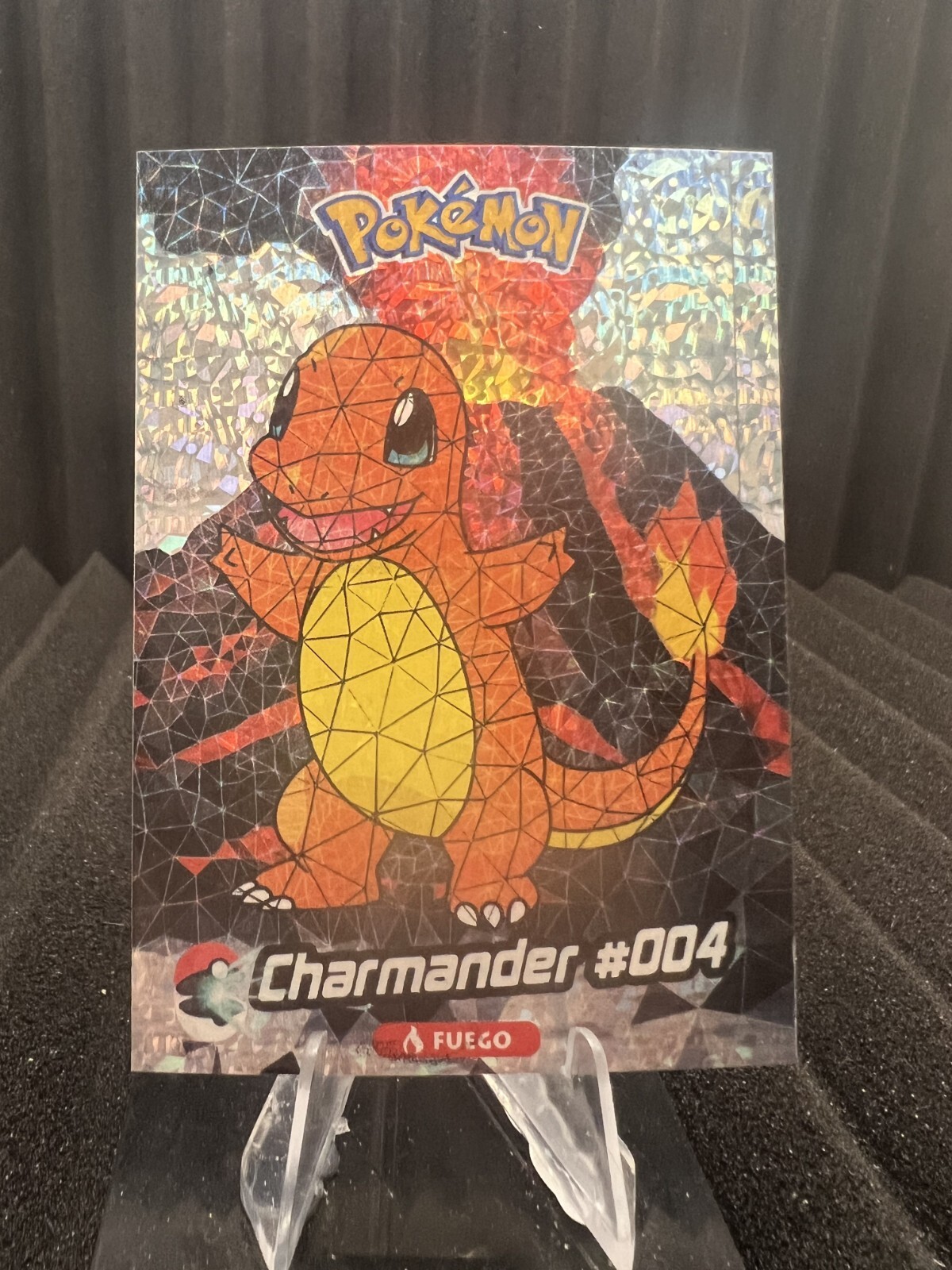 Charmander #4 - Cracked Ice Holo - Crystal Collection 2024 - Pokemon Card
