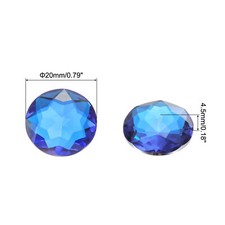 300 Bunte Strasssteine In Pferdeaugenform – 15x7 Mm, Mit Flacher Rückseite Für Basteln & Dekoration