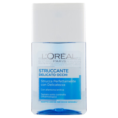 Struccante Delicato Occhi Labbra Trucco Waterproof L'Oreal Dermo Experise 125ml