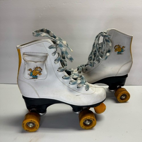 Vintage National Garfield 1978 roller skates girls size 3
