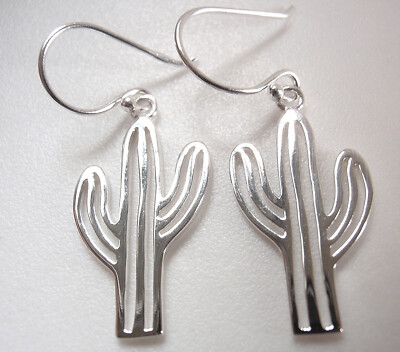 Ohrringe Wüstenkaktus 925 Sterling Silber