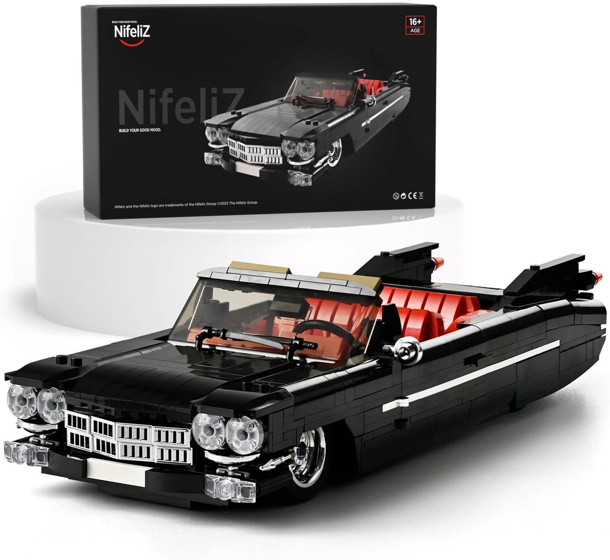 Nifeliz Eldorado Classic Retro Car Building kit Convertible