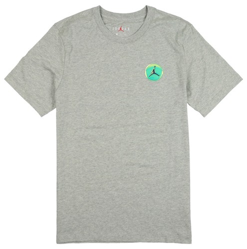 JORDAN Legacy Retro 13 T-Shirt sz S Small Heather Gray Blue Iridescent XIII - 第 1/4 張圖片
