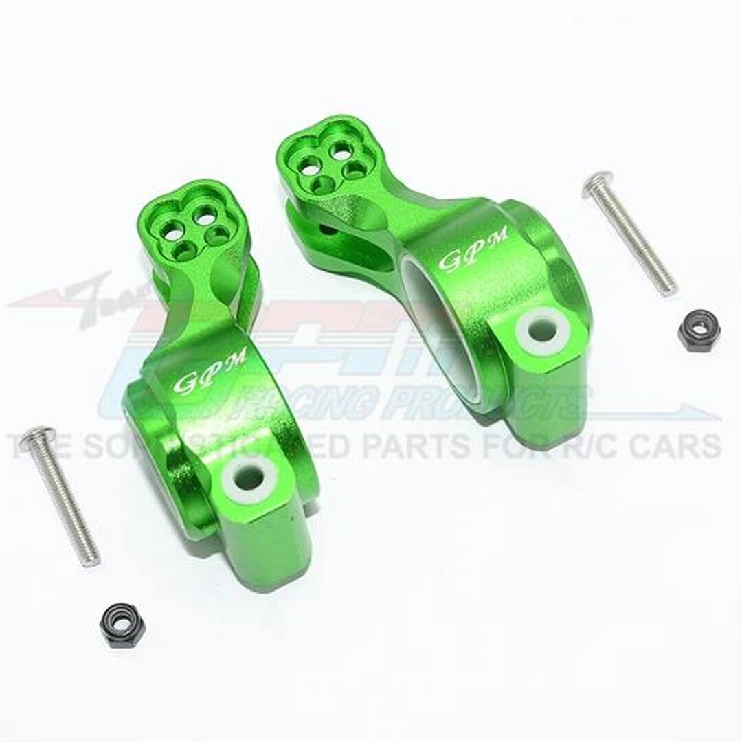 GPM Aluminum Rear Knuckle Arm (6Pcs) Green : SENTON/TALION
