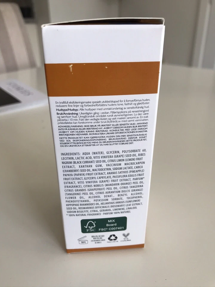 REN GLYCOL LACTIC RADIANCE RENEWAL MASK BRAND NEW GENUINE UNOPENED RRP £36.00  - Image 2 of 3