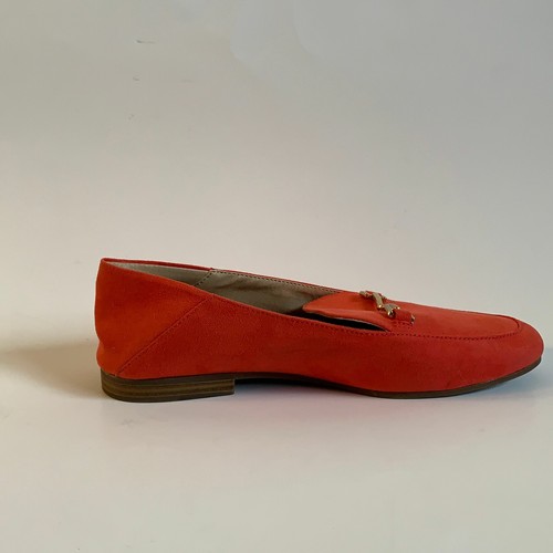 Core Life Womens Reed Buckle Round Toe Red Slip On Loafer Shoes Size US 7 - Picture 4 of 11