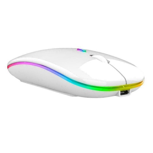 Rechargeable+Usb Optical Wireless Led Mice For Light Mouse Pc Laptop Cordless - Picture 13 of 19