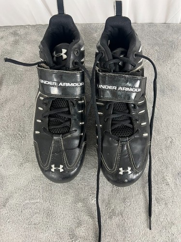 Under Armour Cleats Mens Size 11.5 Crusher Mid Football Soccer Rugby - Picture 8 of 11