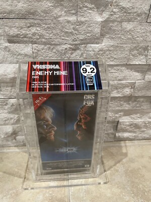 Enemy Mine 1986 VHS   Mint 9.2 B+ Seal VHS DNA Graded Sealed Not IGS Great!