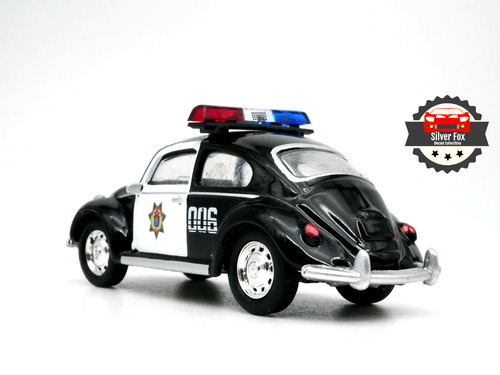 1960'S VOLKSWAGEN BEETLE VERACRUZ MEXICO POLICE 1:64 SCALE DIECAST COLLECTOR - Picture 2 of 8